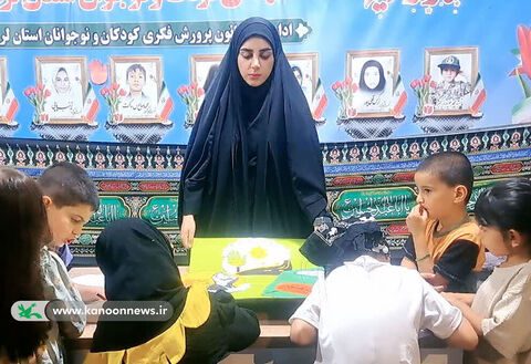 برنامه‌های اربعین حسینی در کانون پرورش فکری لرستان