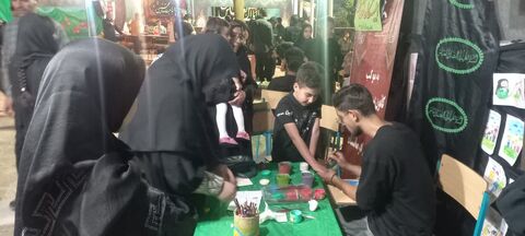 کرمانشاه.  موکب‌های کانون کرمانشاه