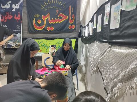 کرمانشاه.  موکب‌های کانون کرمانشاه