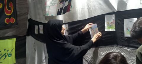 کرمانشاه.  موکب‌های کانون کرمانشاه