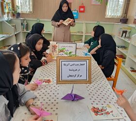 درناهای کاغذی؛ قاصدان صلح در باشگاه کتاب‌خوانی کانون کردیجان