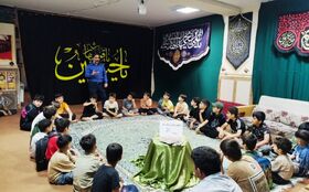 مرکز شماره ۱۳ کانون کرمانشاه میزبان برنامه‌های فرهنگی و معنوی ایام اربعین شد