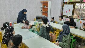 قصه، هندسه و عطر پیتزا؛ تجربه ای شیرین از کتابخوانی در کانون بندرعباس