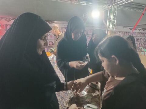روایت تصویری هفتم از موکب حضرت قاسم ع کانون استان ایلام در پایانه مرزی مهران