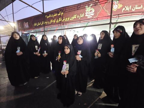 روایت تصویری هفتم از موکب حضرت قاسم ع کانون استان ایلام در پایانه مرزی مهران