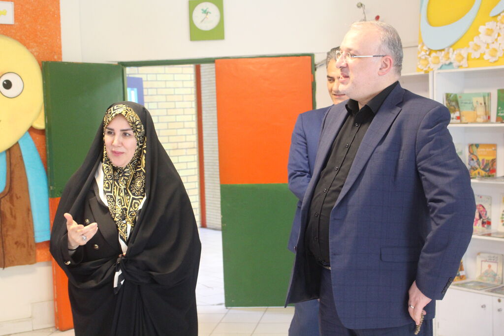 بازدید فرید موسوی، نماینده مجلس از مجتمع کانون پرورش فکری کودکان و نوجوانان آذربایجان شرقی