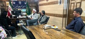دیدار مدیرکل کانون پرورش فکری آذربایجان شرقی با رئیس شورای هماهنگی تبلیغات اسلامی استان