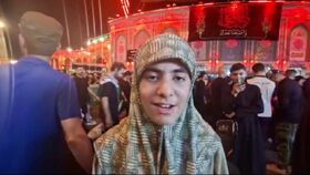 عضو کانون کنگاور در کربلا حکایت‌های سعدی را نقل کرد