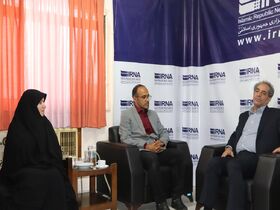 تبریک روز خبرنگار با حضور مدیرکل کانون گلستان در ایرنا