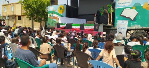گزارش تصویری/ سفر تماشاخانه سیار از تویسرکان تا رزن استان همدان