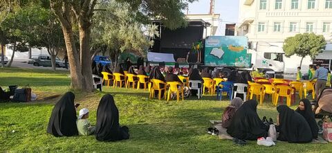 گزارش تصویری/ سفر تماشاخانه سیار از تویسرکان تا رزن استان همدان