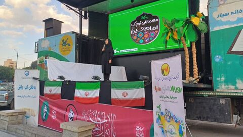 گزارش تصویری/ سفر تماشاخانه سیار از تویسرکان تا رزن استان همدان