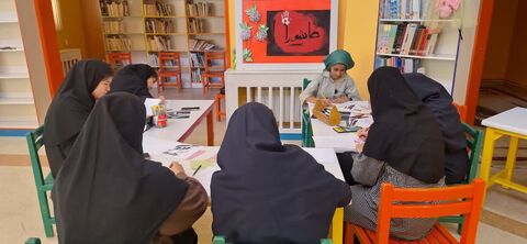 به مناسبت اربعین حسینی در مراکز کانون پرورش فکری کودکان و نوجوانان استان آذرباجان غربی