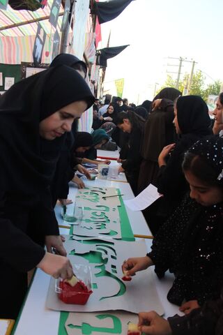 به مناسبت اربعین حسینی در مراکز کانون پرورش فکری کودکان و نوجوانان استان آذرباجان غربی