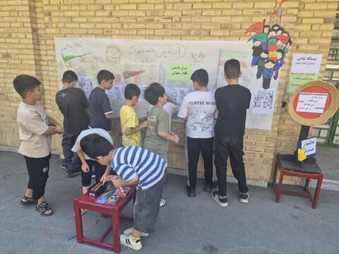 به مناسبت اربعین حسینی در مراکز کانون پرورش فکری کودکان و نوجوانان استان آذرباجان غربی