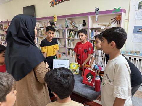 به مناسبت اربعین حسینی در مراکز کانون پرورش فکری کودکان و نوجوانان استان آذرباجان غربی