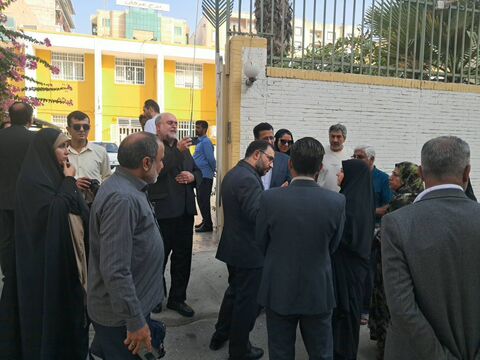 بازدید مدیرعامل و معاون وزیر از آزمون‌های نهایی هرمزگان