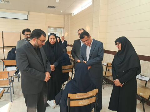 بازدید مدیرعامل و معاون وزیر از آزمون‌های نهایی هرمزگان