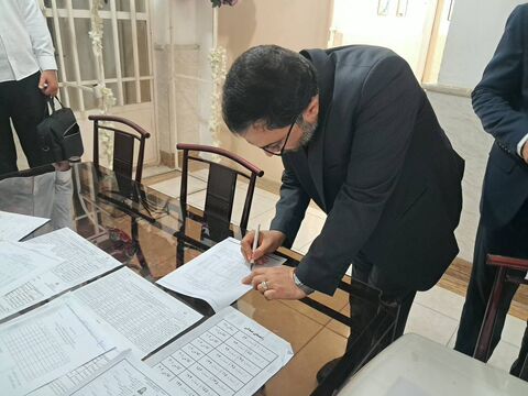 بازدید مدیرعامل و معاون وزیر از آزمون‌های نهایی هرمزگان