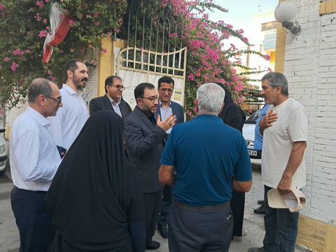 بازدید مدیرعامل و معاون وزیر از آزمون‌های نهایی هرمزگان