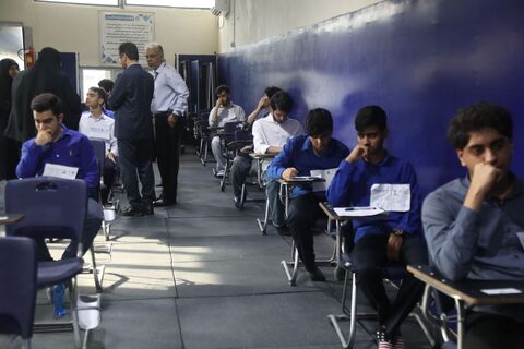 بازدید مدیرعامل و معاون وزیر از آزمون‌های نهایی هرمزگان