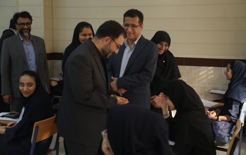 بازدید مدیرعامل و معاون وزیر از آزمون‌های نهایی هرمزگان