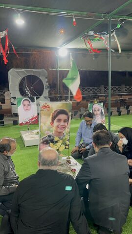 ادای احترام مدیرعامل کانون به شهدای کورک میناب