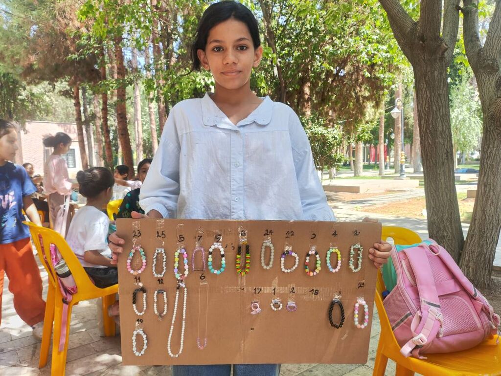 مشقِ کارآفرینیِ اعضای کانونِ دامغان