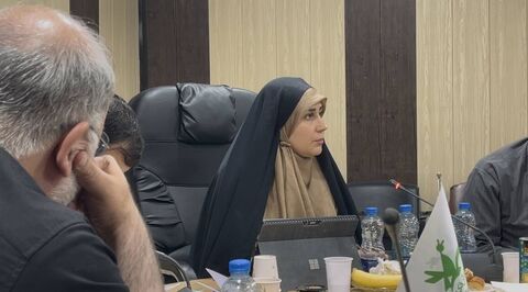 نشست مدیرعامل کانون با همکاران کانون استان هرمزگان