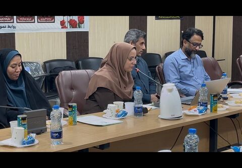 نشست مدیرعامل کانون با همکاران کانون استان هرمزگان