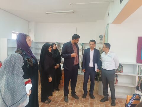 گزارش تصویری بازدید هیئت عالی‌رتبه سازمان بین‌المللی مهاجرت (IOM) از مرکز فرهنگی شماره 3 مشهد