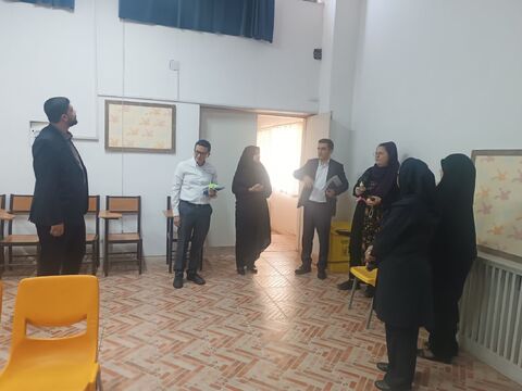 گزارش تصویری بازدید هیئت عالی‌رتبه سازمان بین‌المللی مهاجرت (IOM) از مرکز فرهنگی شماره 3 مشهد