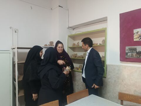 گزارش تصویری بازدید هیئت عالی‌رتبه سازمان بین‌المللی مهاجرت (IOM) از مرکز فرهنگی شماره 3 مشهد