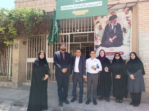 گزارش تصویری بازدید هیئت عالی‌رتبه سازمان بین‌المللی مهاجرت (IOM) از مرکز فرهنگی شماره 3 مشهد