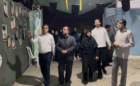 سفر یک روزه مدیرعامل کانون و معاون وزیر به هرمزگان در قاب تصویر