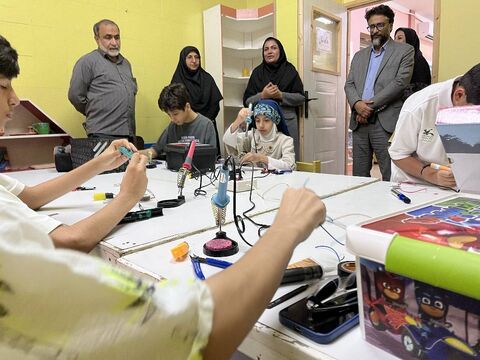 حضور هیات عالی کانون پرورش فکری در هرمزگان؛ بررسی فعالیت‌های فرهنگی، هنری و ادبی مراکز استان