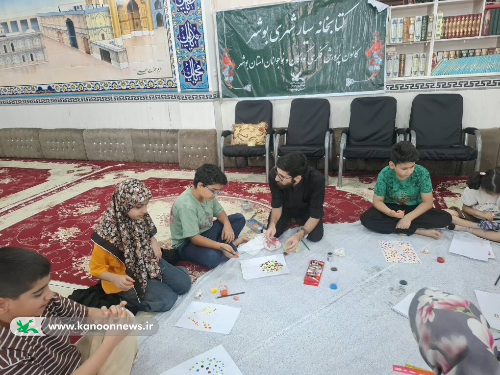 شور و نشاط تابستانه کانون بوشهر در «کوی سرتل»؛ از سفال‌گری تا قصه‌گویی