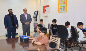 حضور فرماندار خرم‌آباد در کانون پرورش فکری لرستان به روایت تصویر