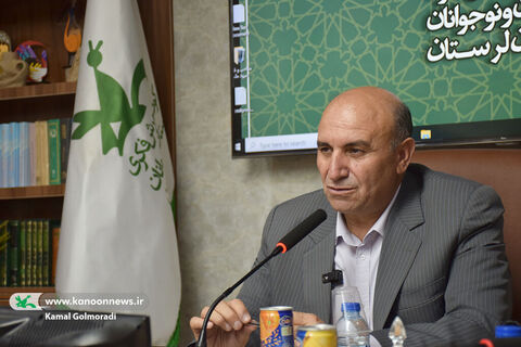 حضورفرماندارخرم آباد در کانون پرورش فکری لرستان