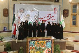 «بیرق غریب» در اصفهان برافراشته شد؛ روایت عاشورا به زبان هنر کودکان و نوجوانان/ گزارش تصویری روز دوم