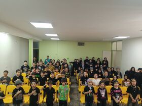 برگزاری سوگواره اربعین با حضور ۱۳۰ نفر از اعضا، والدین در مرکز ۹