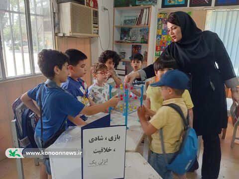 فعالیت‌های تابستانه خلاقانه مراکز کانون گیلان با «بازیکا»