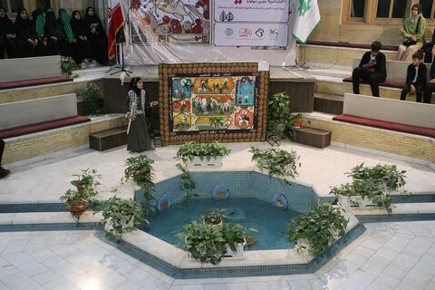 «بیرق غریب» در اصفهان برافراشته شد؛ روایت عاشورا به زبان هنر کودکان و نوجوانان/ گزارش تصویری روز دوم