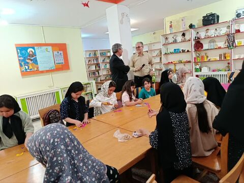 گزارش تصویری بازدید فرماندار کاشمر از فعالیت‌های و بخش‌های مختلف کانون