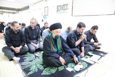 تصاویر | آیین سوگواری دهه آخر صفر در اداره‌کل کانون اردبیل