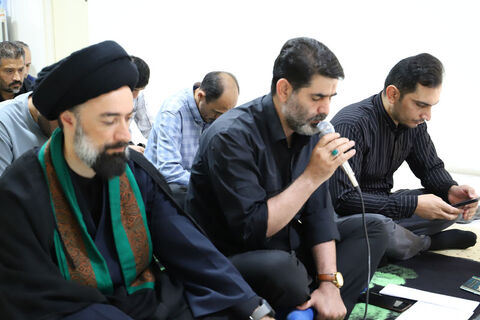 تصاویر | آیین سوگواری دهه آخر صفر در اداره‌کل کانون اردبیل