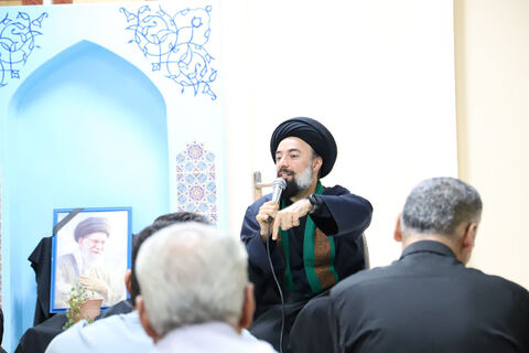 تصاویر | آیین سوگواری دهه آخر صفر در اداره‌کل کانون اردبیل
