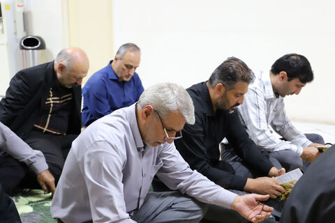 تصاویر | آیین سوگواری دهه آخر صفر در اداره‌کل کانون اردبیل