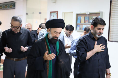 تصاویر | آیین سوگواری دهه آخر صفر در اداره‌کل کانون اردبیل