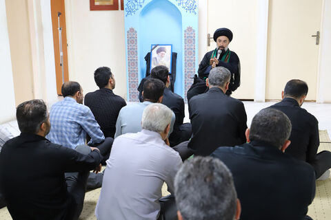 تصاویر | آیین سوگواری دهه آخر صفر در اداره‌کل کانون اردبیل
